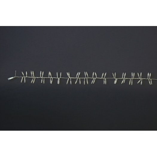 MK Illumination Magic String Lite® QF+ – LED-Lichtbündel-Kette 1,25 / 2,5 / 5 / 6 m – 5 m · 240 LED · Warmweiß · schwarzes Kabel (017-065)
