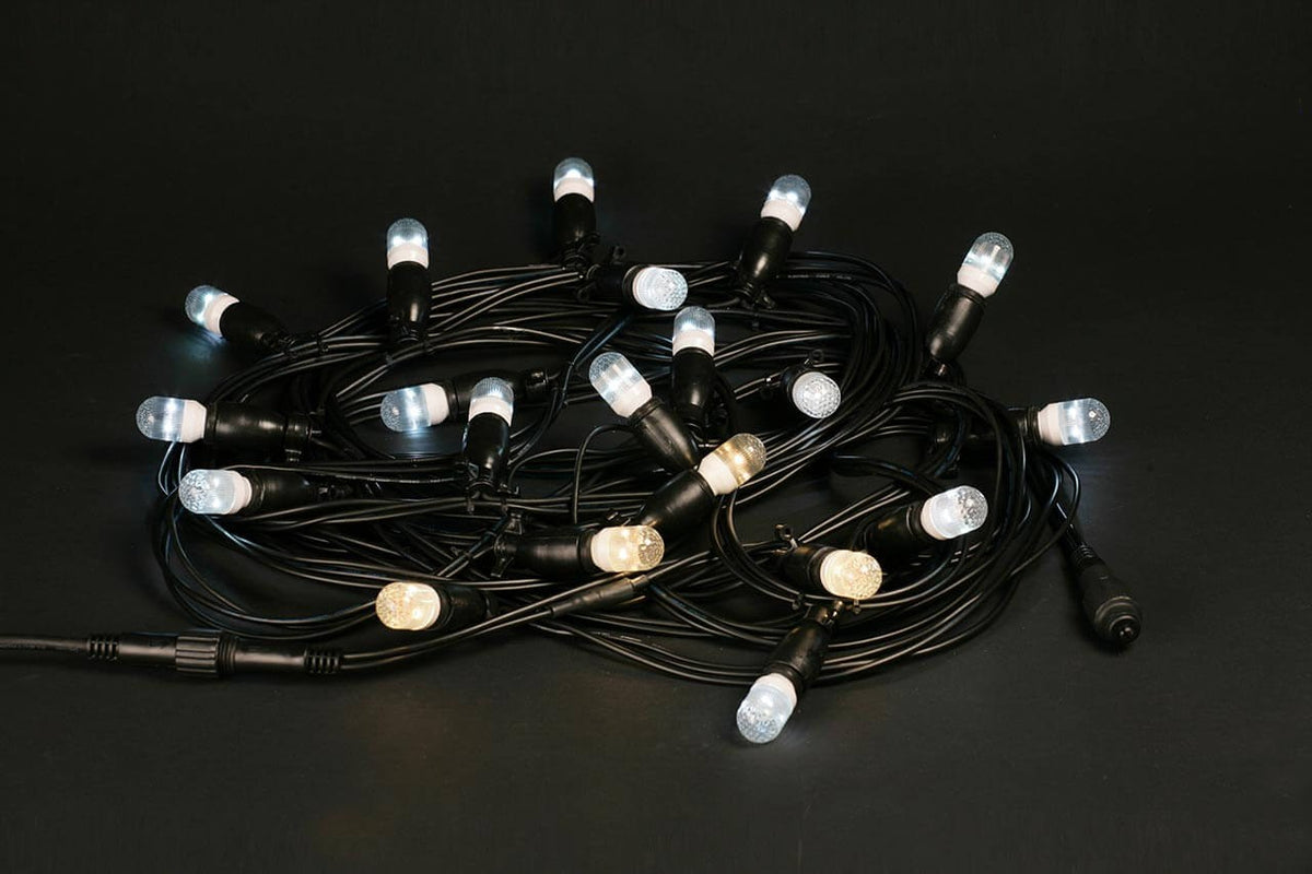 MK Illumination String Lite® E14 QF+ – Fassungskette 10 m mit 20 × E14 (019-313)