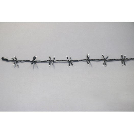 MK Illumination Magic String Lite® QF+ – LED-Lichtbündel-Kette 1,25 / 2,5 / 5 / 6 m – 6 m · 144 LED · Weiß · schwarzes Kabel (019-405) – Anwendung / Detail
