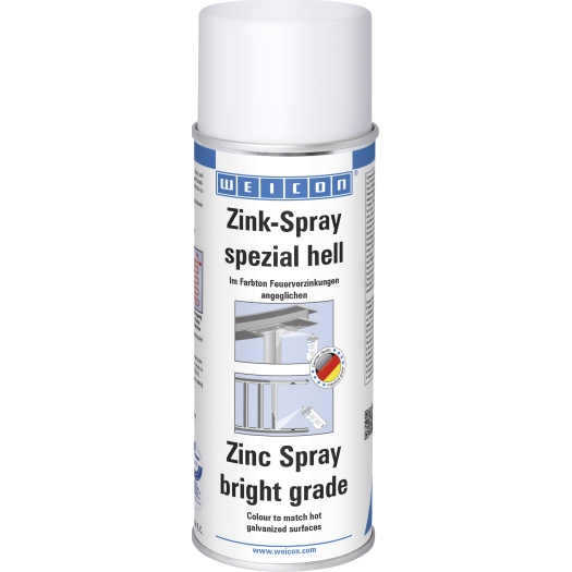 Zink-Spray Spezial hell 400 ml – Korrosionsschutz in Feuerverzinkungsoptik