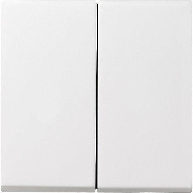 GIRA 029503 Serienwippen System 55, Reinweiß - sinoselektroshop.com