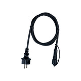 MK Illumination QF+ Stromzuführung 1,5 m – Main Connector mit oder ohne Gleichrichter (Pflichtzubehör) – Anschlusskabel ohne Gleichrichter · 1.800 W · Schwarz (001-001)