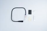 MK Illumination Rope Light ↔ QF+ Adapter – Übergänge zwischen Lichtschlauch und QuickFix®-System – Rope Light → QF+ · 50 cm · schwarz (001-144) – Anwendung / Detail
