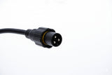 MK Illumination QuickFix® 36 V Verlängerung & T-Verteiler 230-V-Seite – Verlängerung 1 m / Schwarz (003-103) – Anwendung / Detail