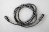 MK Illumination QuickFix® 36 V Verlängerung & T-Verteiler 230-V-Seite – Verlängerung 3 m / Schwarz (003-105)