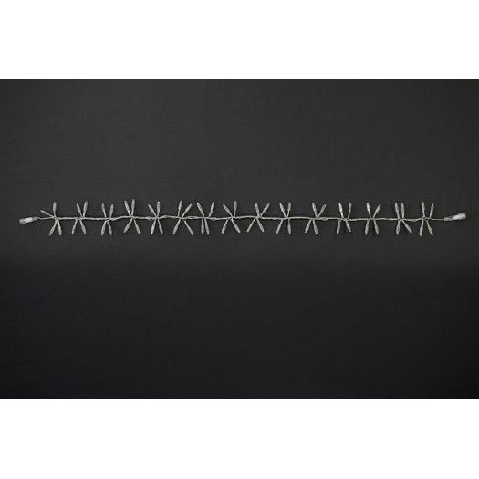 MK Illumination Magic String Lite® QF+ – LED-Lichtbündel-Kette 1,25 / 2,5 / 5 / 6 m – 1,25 m · 60 LED · Warmweiß · schwarzes Kabel (017-071) – Anwendung / Detail