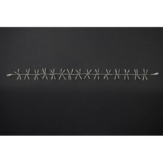 MK Illumination Magic String Lite® QF+ – LED-Lichtbündel-Kette 1,25 / 2,5 / 5 / 6 m – 1,25 m · 60 LED · Warmweiß · schwarzes Kabel (017-071) – Anwendung / Detail