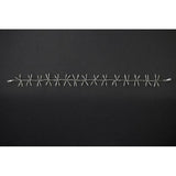 MK Illumination Magic String Lite® QF+ – LED-Lichtbündel-Kette 1,25 / 2,5 / 5 / 6 m – 1,25 m · 60 LED · Warmweiß · schwarzes Kabel (017-071) – Anwendung / Detail