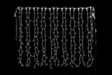 MK Illumination Drape Lite® QF+ – LED-Lichtervorhang 2 m breit | 300 · 600 · 1.200 LED, auch Flashing – Drape Lite® Classic · 600 LED · 2 × 3 m · Warmweiß · weißes Kabel (019-331)