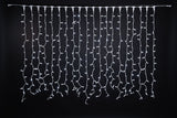 MK Illumination Drape Lite® QF+ – LED-Lichtervorhang 2 m breit | 300 · 600 · 1.200 LED, auch Flashing – Drape Lite® Classic · 300 LED · 2 × 1,5 m · Brillantweiß · weißes Kabel (019-335)