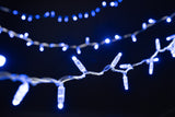 MK Illumination String Lite® 36 V – LED-Lichterkette Niedervolt – 12 m · 120 LED / Blau (029-071) – Anwendung / Detail