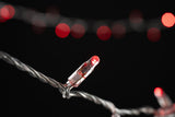 MK Illumination String Lite® 36 V – LED-Lichterkette Niedervolt – 12 m · 120 LED / Rot (029-072) – Anwendung / Detail