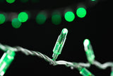 MK Illumination String Lite® 36 V – LED-Lichterkette Niedervolt – 12 m · 120 LED / Grün (029-073) – Anwendung / Detail