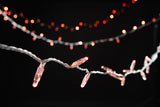 MK Illumination String Lite® 36 V – LED-Lichterkette Niedervolt – 12 m · 120 LED / Orange (029-074) – Anwendung / Detail