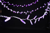 MK Illumination String Lite® 36 V – LED-Lichterkette Niedervolt – 12 m · 120 LED / Pink (029-116) – Anwendung / Detail