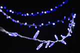 MK Illumination String Lite® 36 V – LED-Lichterkette Niedervolt – 12 m · 120 LED / Violett (029-117) – Anwendung / Detail
