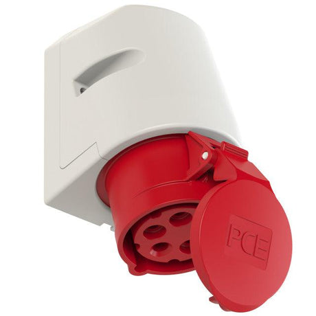 PCE CEE-Wanddosen 16A bis 32A, Schutzleiterposition 6h, vierte Produktansicht