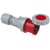 CEE-Kupplung PCE 245-6, 5-polig, 125 A, 400 V, Kennfarbe rot, Schutzart IP67, gerade Bauform