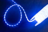 MK Illumination Rope Light QF+ – LED-Lichtschlauch 45 m, Ø 13 mm, 230 V | 6 Farben – 30 LED/m · Blau (248-202) – Anwendung / Detail