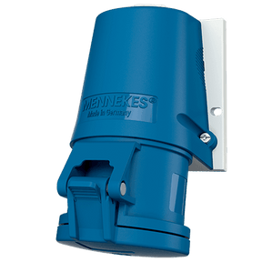 Mennekes CEE-Wanddose 16A bis 32A, Schutzart IP44, Anschluss über Schraubklemmen
