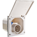 PCE CEE-Anbaugerätestecker mit Flanschdichtung, IP44 bis IP67, weitere Produktansicht