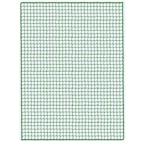Ladungssicherungsnetz, grün, 3,5 x 6,0 Meter, Maschenweite 45 mm - sinoselektroshop.com