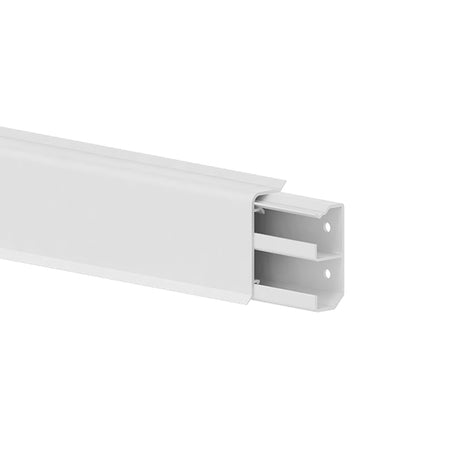 GGK Sockelleistenkanal SL 20x50x2000 mm in Alpinweiß, GGK-Artikel 112454, Produktabbildung