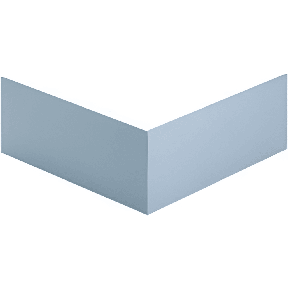 GEWISS NP52150 Außeneck Oberteil für Brüstungskanal, 80 mm breit, PVC reinweiß RAL 9010