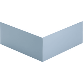 GEWISS NP52150 Außeneck Oberteil für Brüstungskanal, 80 mm breit, PVC reinweiß RAL 9010