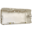 GEWISS Brüstungskanal 70x100/130/170 aus Hart-PVC, weitere Ansicht des Kanalsystems mit Zubehör