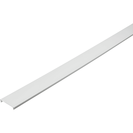 GEWISS NP52102 Oberteil für Brüstungskanal, Hart-PVC weiß RAL 9010, 2 Meter je Stück