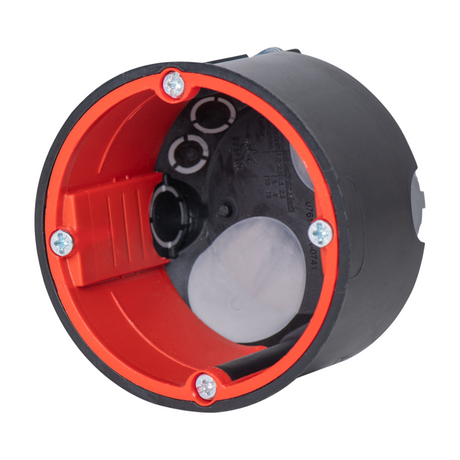 F-Tronic Hohlwand- & Brandschutzdosen Ø 68 mm – winddicht | flach & tief | Elektronik- & F30–F120 Brandschutzdosen