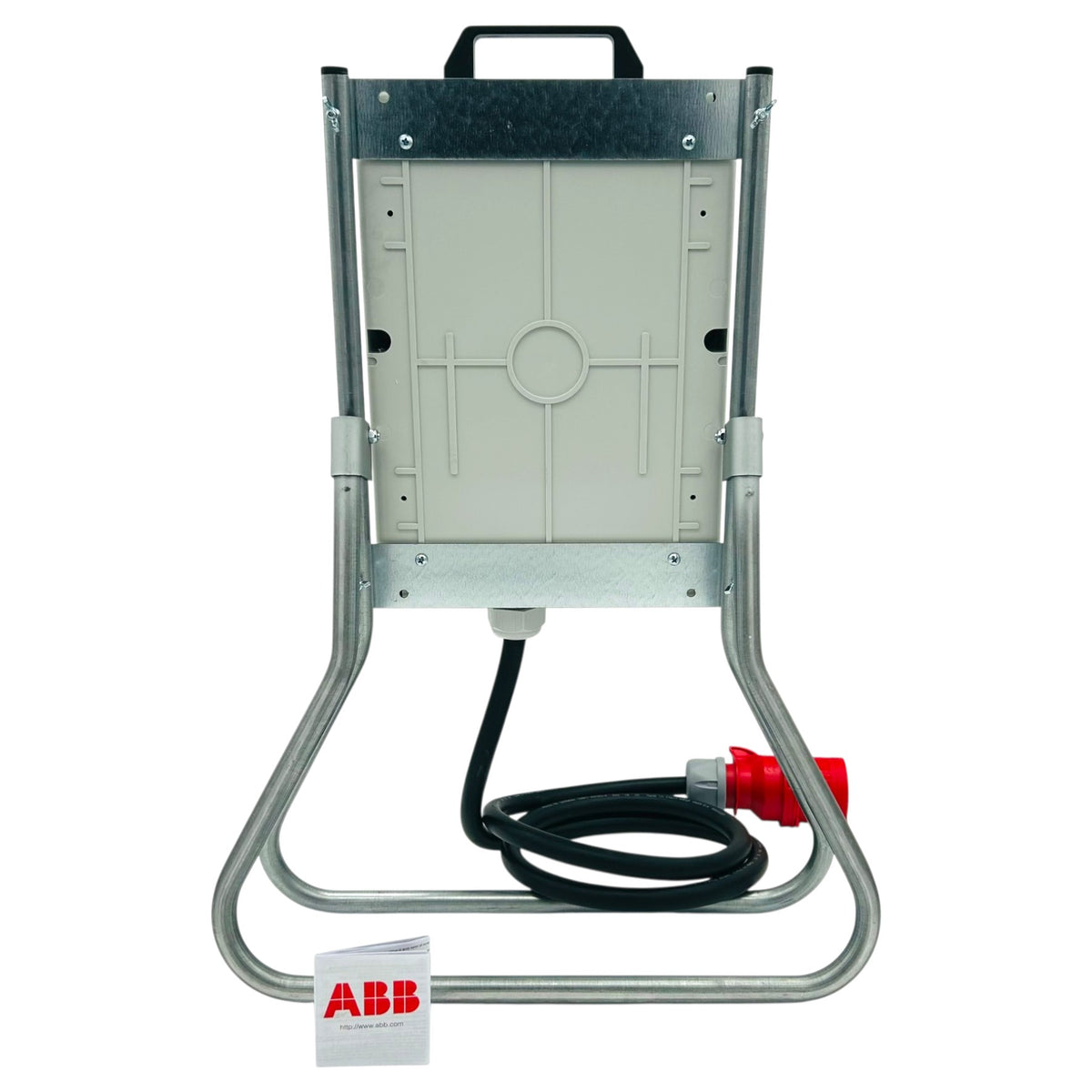 SANOS Standverteiler ABB/PCE - 1x CEE 32A 1x CEE 16A und 4x Schukodose mit FI & Zuleitung | SAN028