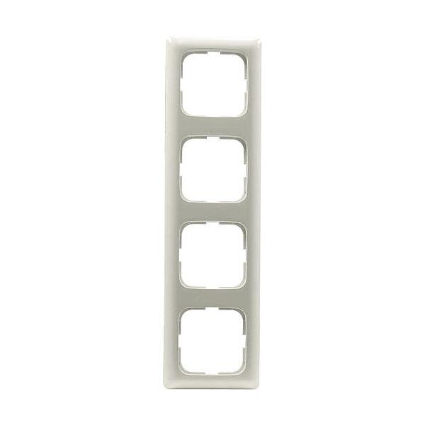 Klein-SI Rahmen 4-fach, reinweiß, Kanalmontage K2514L/14