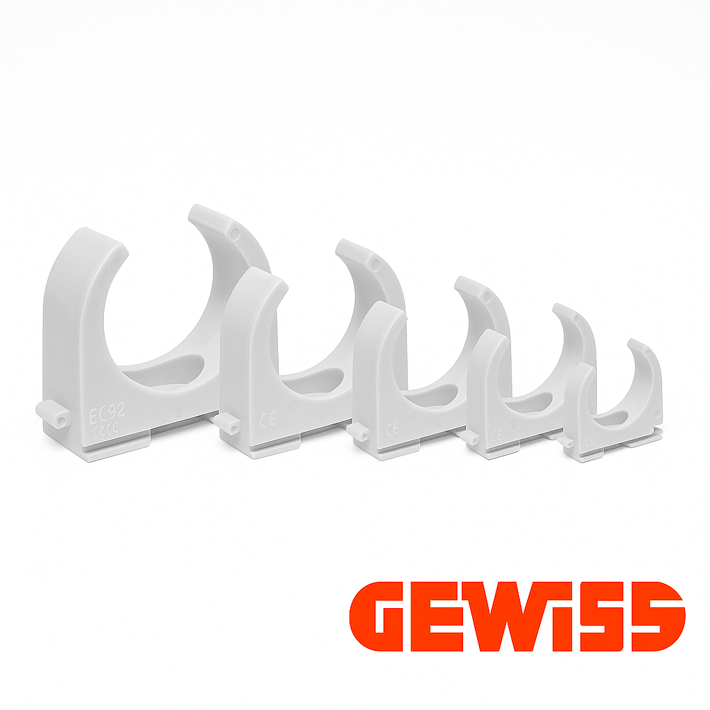 DEWIT 982507 Rohr-Klemmschellen M16, 100 Stück