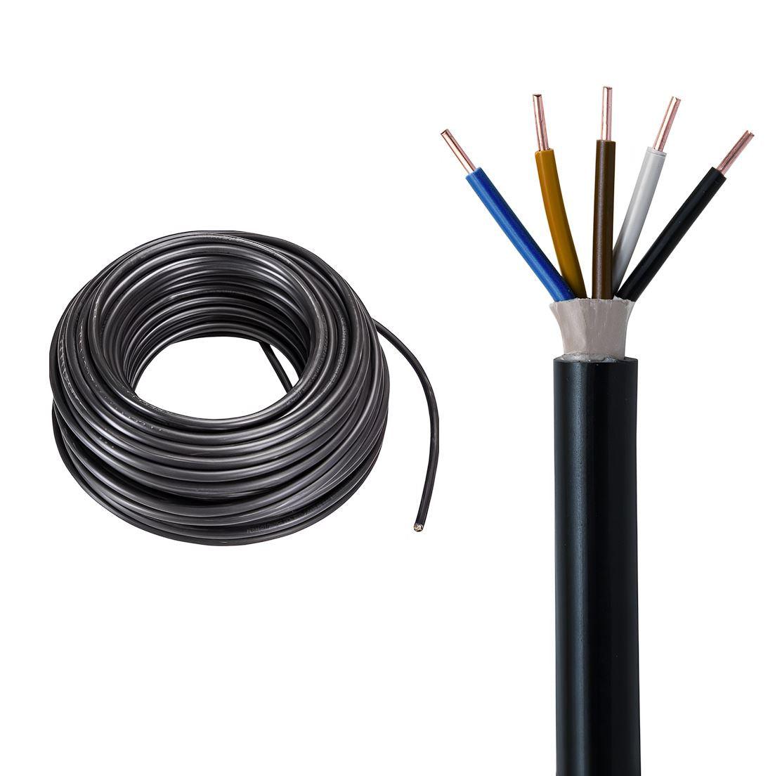 Meterware Erdkabel NYY-J 5G2,5