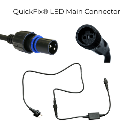 MK-Illumination LED-Deko-Beleuchtung – Snow Flakes / Pentor – Warmweiß – 230 V QUICK FIX® QF+ System