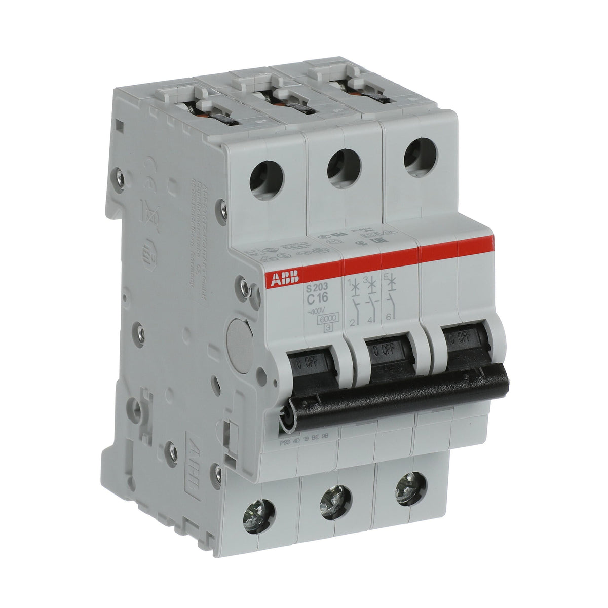 ABB S203-C25 Sicherungsautomat - 3P - C - 25 A, 2CDS253001R0254