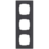 GEWISS Brüstungskanal 70x100/130/170 - 2m mit Zubehör & Schalterprogramm ProLine55 Anthrazit