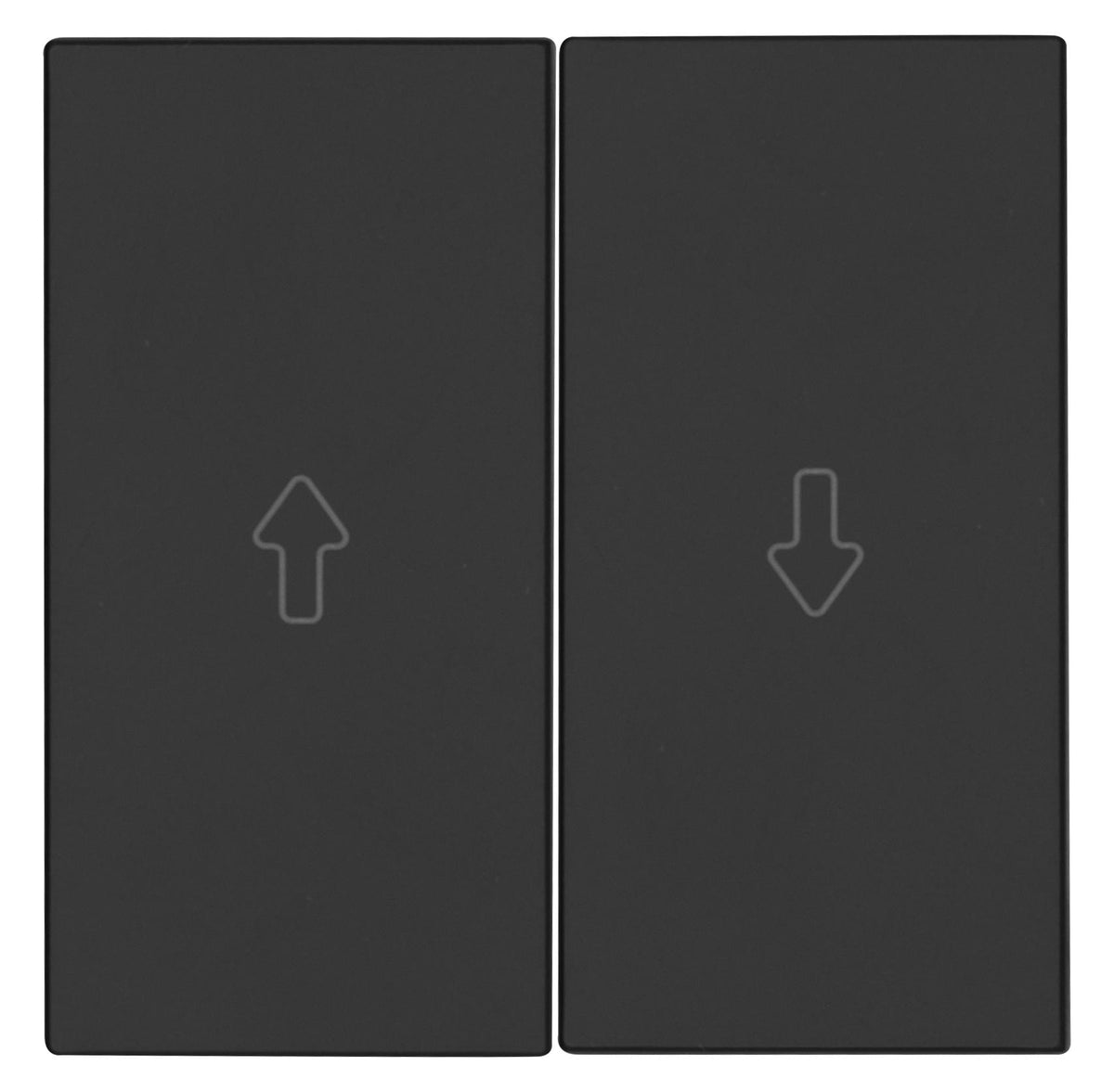 GEWISS Brüstungskanal 70x100/130/170 - 2m mit Zubehör & Schalterprogramm ProLine55 Anthrazit