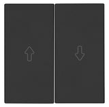 GEWISS Brüstungskanal 70x100/130/170 - 2m mit Zubehör & Schalterprogramm ProLine55 Anthrazit