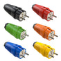 PCE Taurus Schuko-Stecker IP54 mit Polyamid-Einsatz, Typ 0511, Farbübersicht der Baureihe