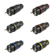 PCE Top Taurus Schuko-Stecker IP54 mit Schnellverschluss, Typ 05721, Farbübersicht der Baureihe