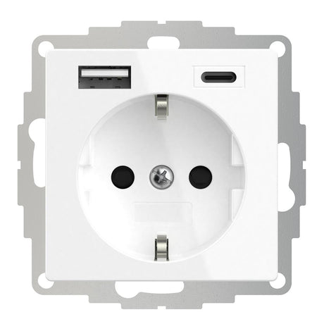SANOS ProLine 55 - UP Schalterprogramm / Polarweiß / Made in Germany