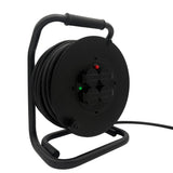 SANOS Kabeltrommel LED-Spannungsanzeige - Gummileitung H07RN-F 3G1,5mm² - 3G2,5mm² | 20 - 40 Meter | Made in Germany