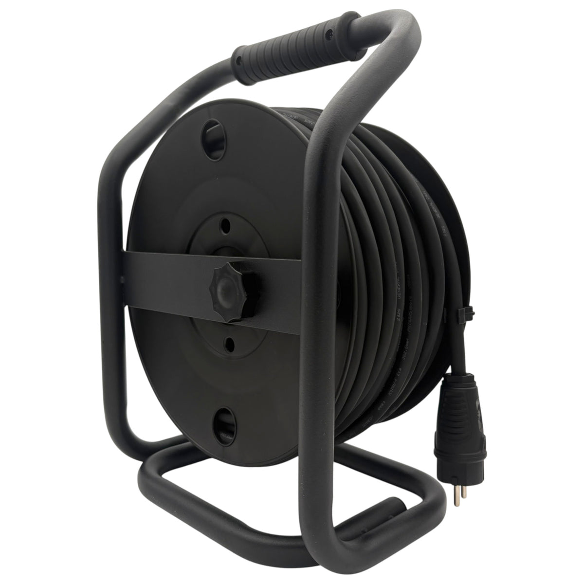 SANOS Kabeltrommel LED-Spannungsanzeige - Gummileitung H07RN-F 3G1,5mm² - 3G2,5mm² | 20 - 40 Meter | Made in Germany