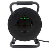 SANOS Kabeltrommel LED-Spannungsanzeige - Gummileitung H07RN-F 3G1,5mm² - 3G2,5mm² | 20 - 40 Meter | Made in Germany