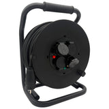 SANOS Kabeltrommel LED-Spannungsanzeige - Gummileitung H07RN-F 3G1,5mm² - 3G2,5mm² | 20 - 40 Meter | Made in Germany