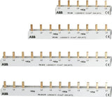 ABB Set 1x FI-Schutzschalter F204A-40/0,03 + 1x Sicherungsautomat S203-C16 + 5x Sicherungsautomat S201-C16 + 1x PS3/12FI Sammelschiene - C-Charakteristik