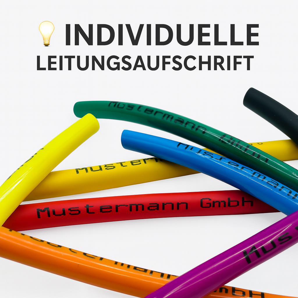 Meterware PUR-Gummileitung H07BQ-F 3G1,5mm² -  5G16mm² | verschiedene Farben - Beschriftbar